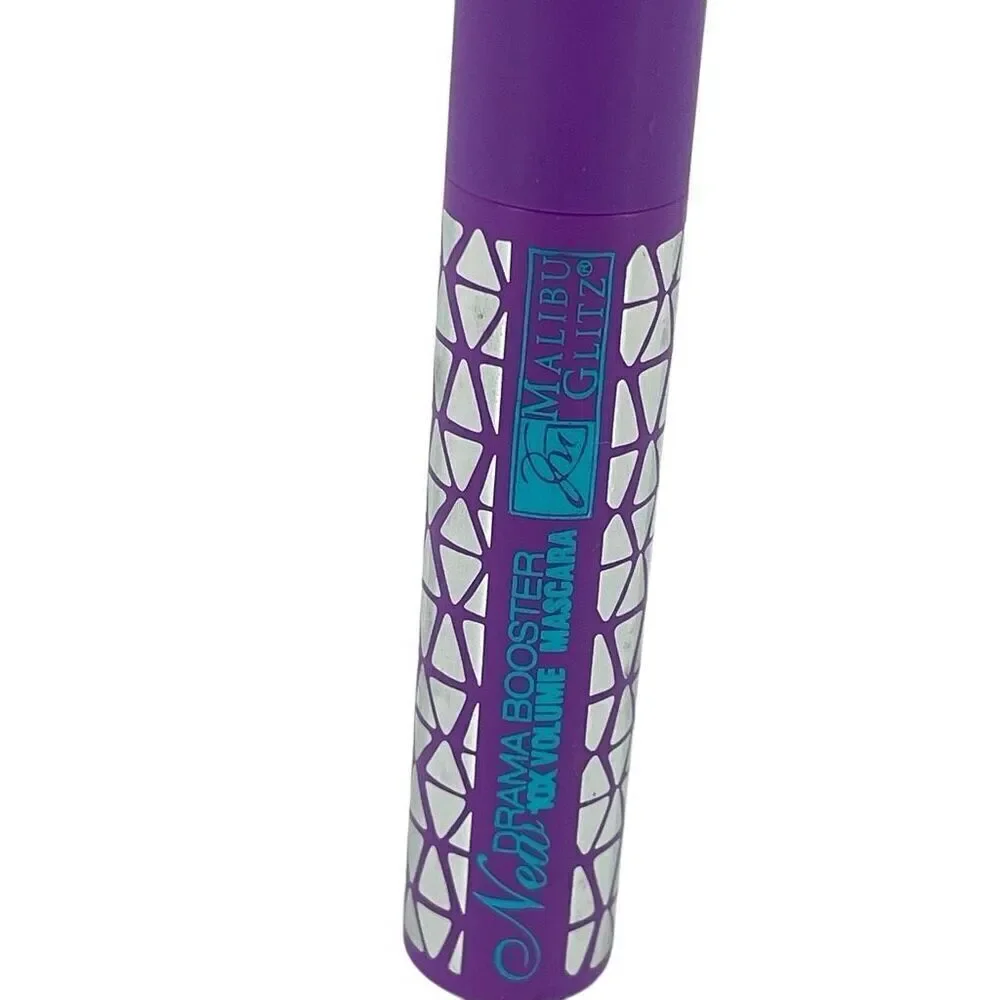 Malibu Glitz Women’s New Drama Booster 10X Volume Black Mascara 0.39oz / 11g